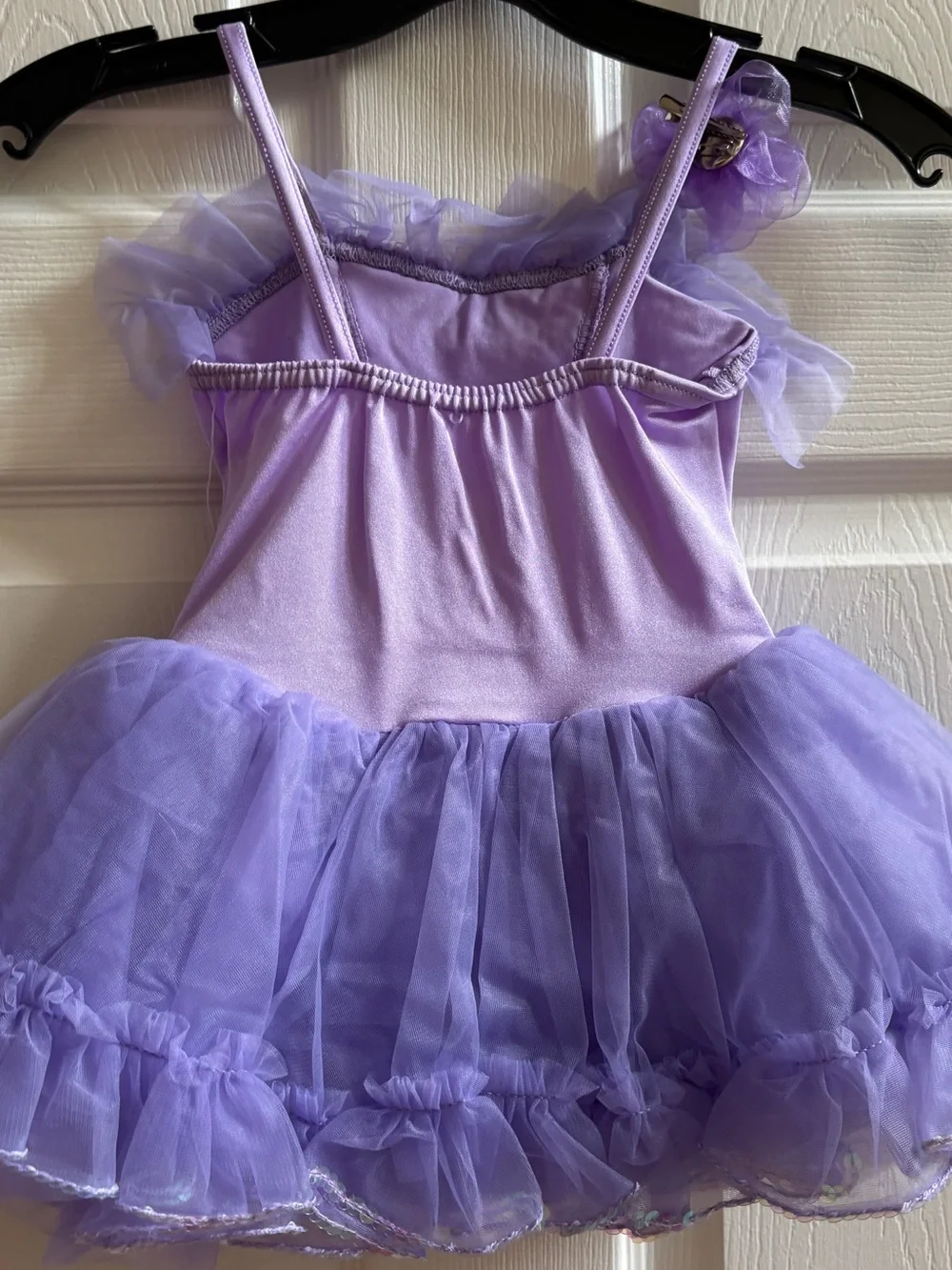 Lavender Floral Tulle Princess Dress - Kids Costume